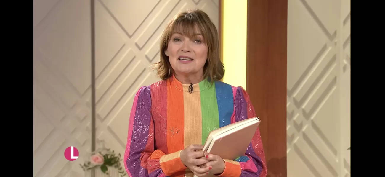 Fans of Lorraine Kelly were emotional as she presided over a same-sex wedding on her show.