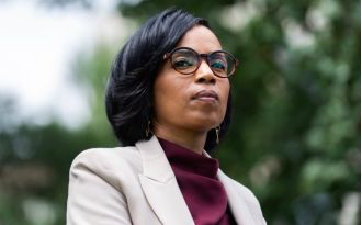 Five House Democrats publicly support Angela Alsobrooks after she was targeted by a racial slur.