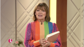 Fans of Lorraine Kelly were emotional as she presided over a same-sex wedding on her show.