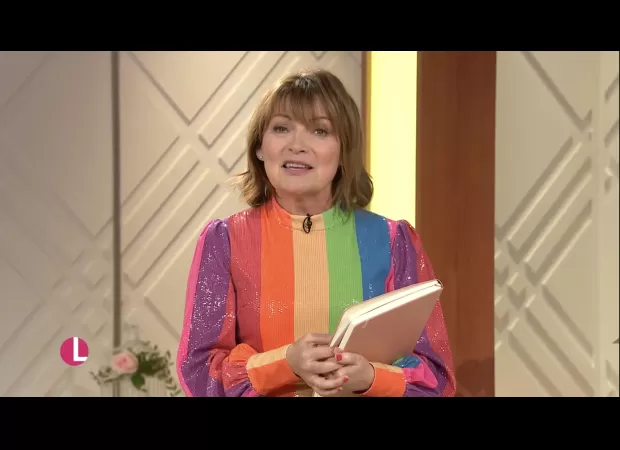 Fans of Lorraine Kelly were emotional as she presided over a same-sex wedding on her show.