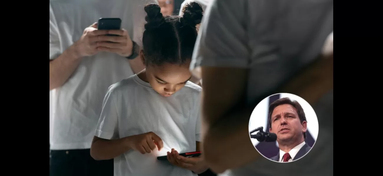 Florida's governor, Ron DeSantis, has approved a law that prevents children under the age of 14 from using social media.