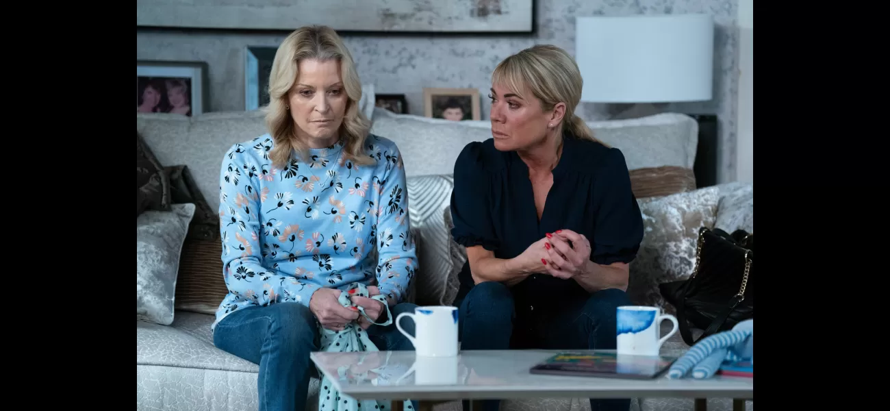 EastEnders star Letitia Dean announces a grim fate for the killer Six, stating that there is no escape from their actions.