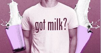 Many people have a strange fetish related to udders, but they are too scared to openly express it.