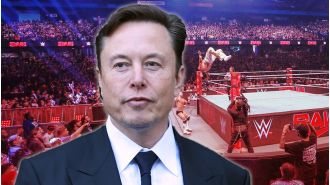 Elon Musk and WWE collaborate on an unconventional championship, leaving fans confused.