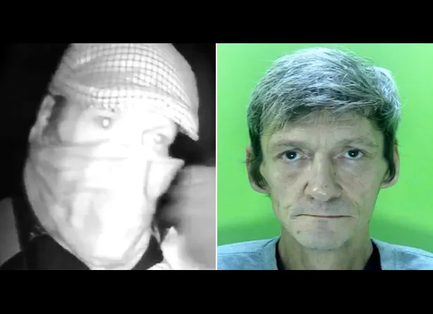 Man goes to prison as his large sideburns were a dead giveaway for his crime.