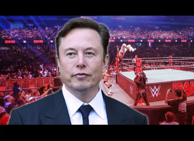 Elon Musk and WWE collaborate on an unconventional championship, leaving fans confused.