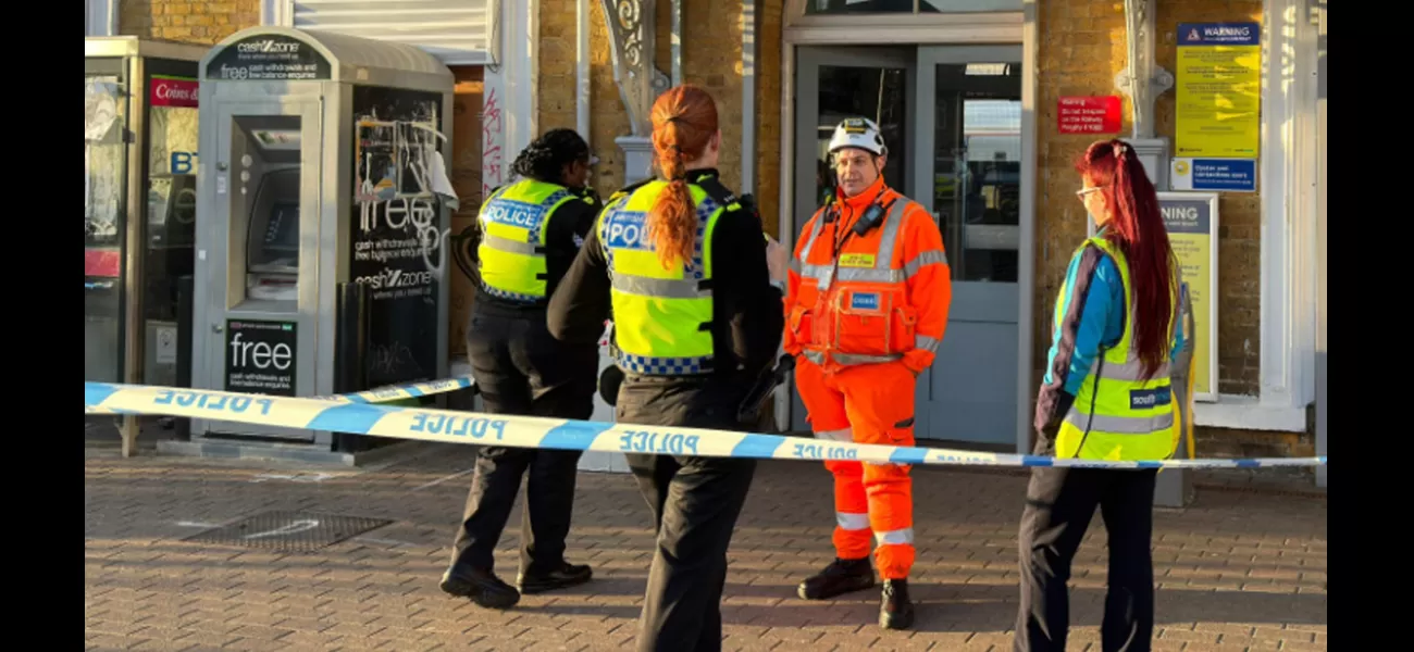 A teenager has been accused of trying to kill someone by stabbing them on a train in Beckenham.