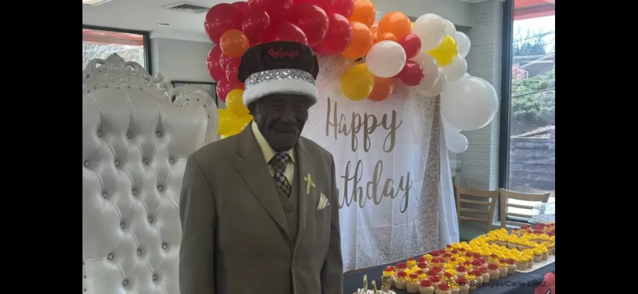 Bonjangles throws a surprise party for their 105-year-old customer's birthday.