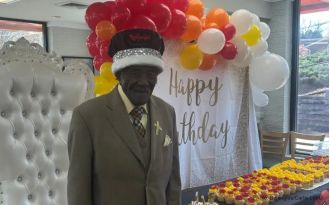 Bonjangles throws a surprise party for their 105-year-old customer's birthday.