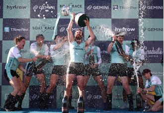 Oxford rower claims Cambridge's victory in Boat Race was due to excessive feces in the Thames.