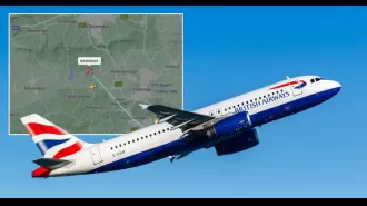 A BA flight carrying 180 passengers narrowly avoids a collision with a drone flying at 250mph.