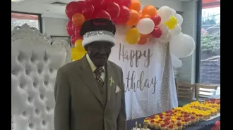 Bonjangles throws a surprise party for their 105-year-old customer's birthday.