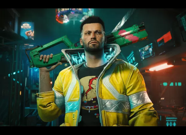 Play Cyberpunk 2077 for free on PS5 and Xbox now.