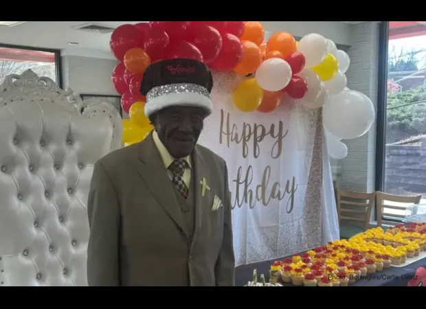 Bonjangles throws a surprise party for their 105-year-old customer's birthday.