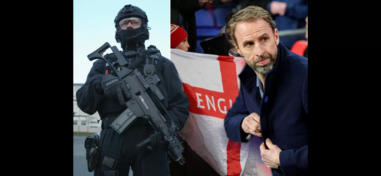 Fans attending Euro 2024 in England should be cautious due to increased terror threat.
