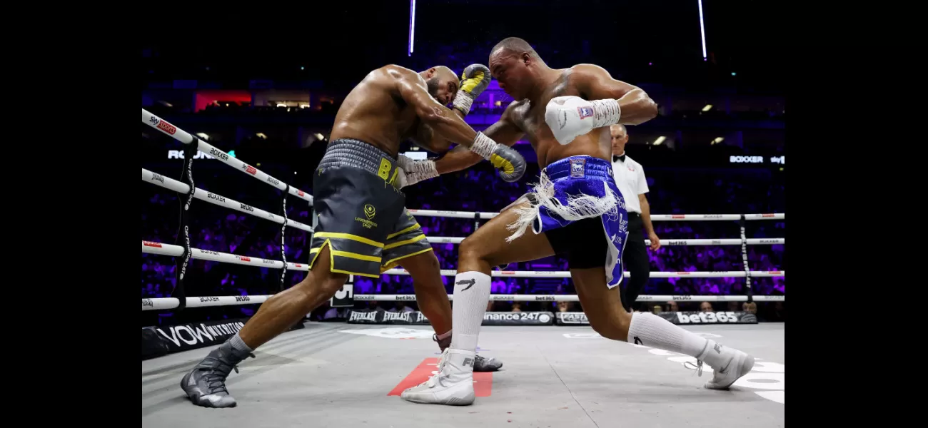 Wardley and Clarke's British heavyweight title match ends in an exciting tie.