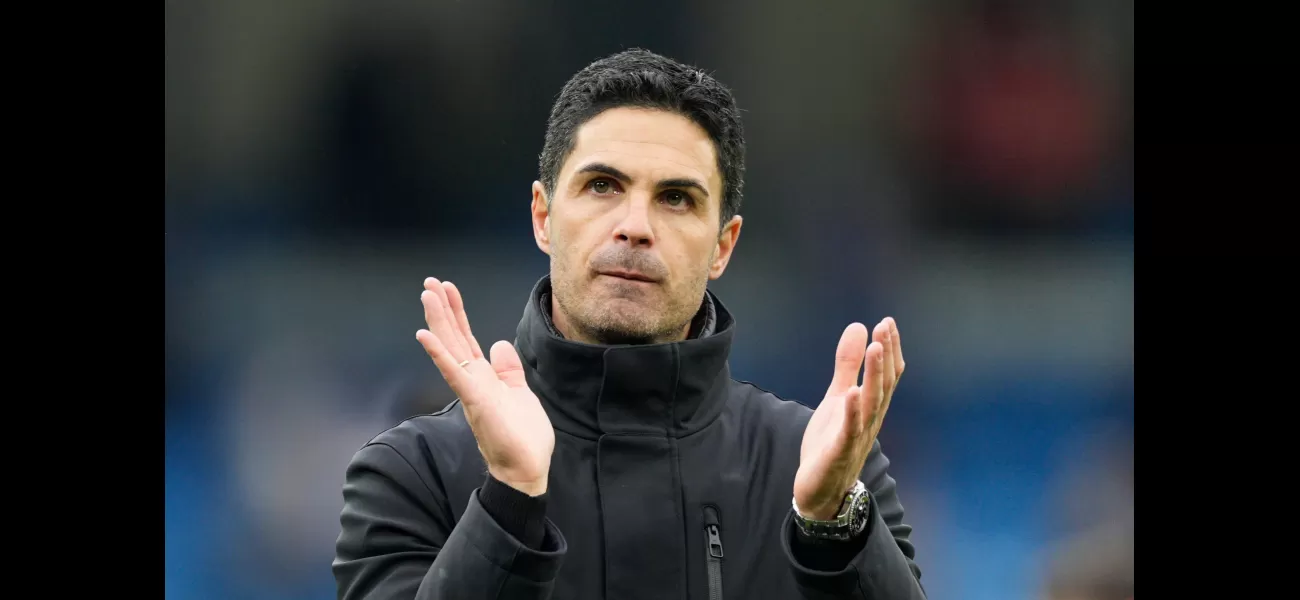 Arsenal manager Arteta praises player's exceptional mindset following draw against Manchester City.