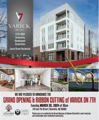 Black church teams up with developer to construct low-cost housing in Charlotte's First Ward.
