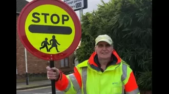 93-year-old lollipop man fired after 24 years on the job.