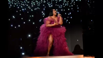 Lizzo considers giving up music due to online negativity.