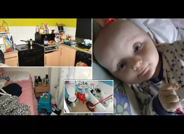 Tragic Finley Boden's parents murdered him in their squalid home.