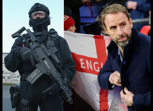 Fans attending Euro 2024 in England should be cautious due to increased terror threat.