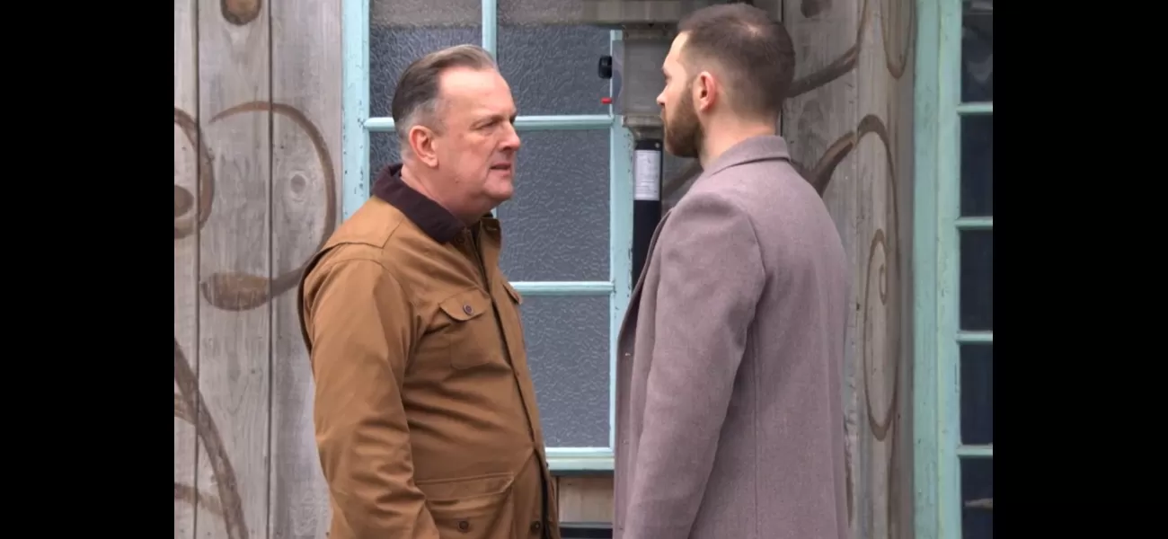 EastEnders character Dean Wicks accuses Harvey Monroe of being a paedophile.