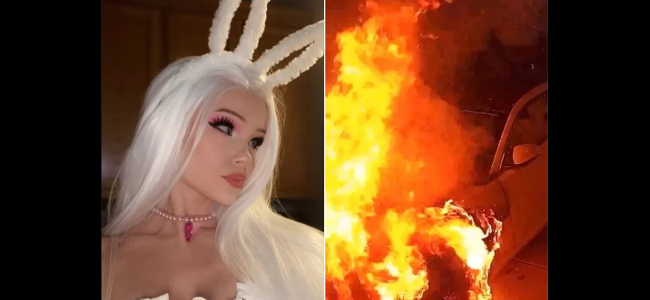 A Twitch star shares story of fan's extreme act of traveling 700 miles to set her car ablaze.