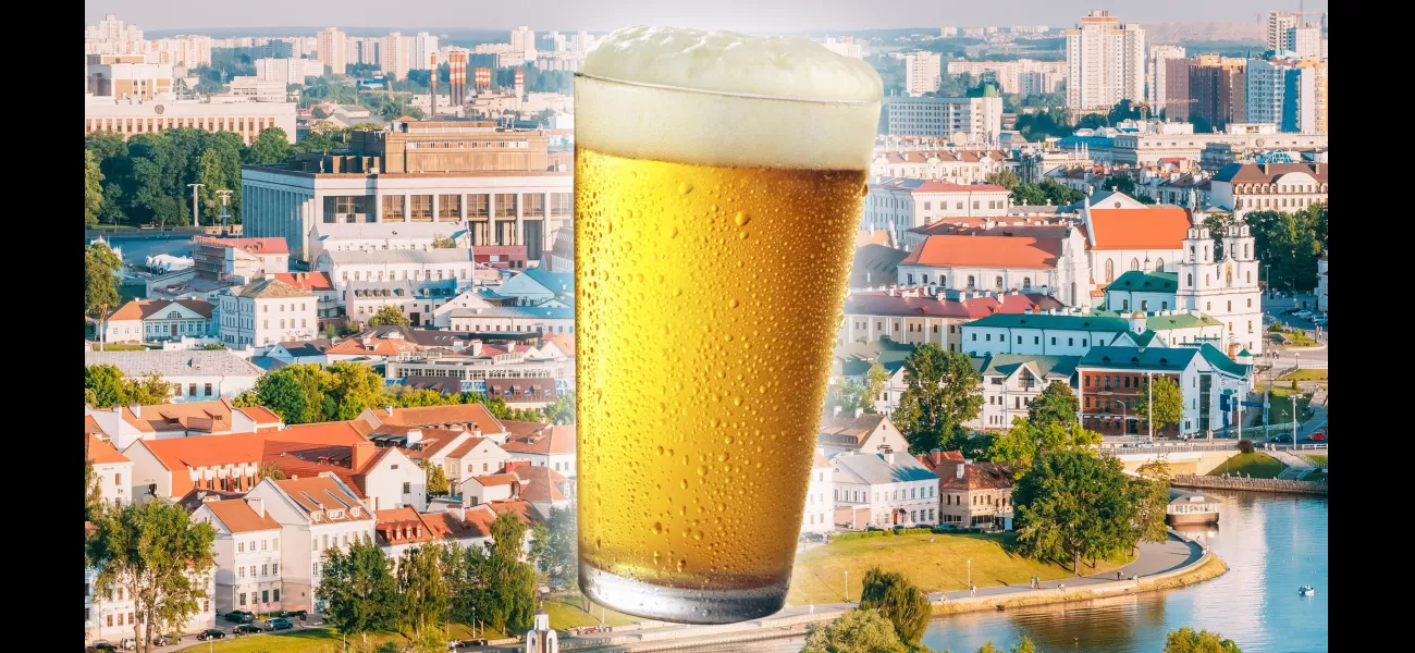 Map displays the most affordable pints in Europe, where beer is cheaper than Coca-Cola.