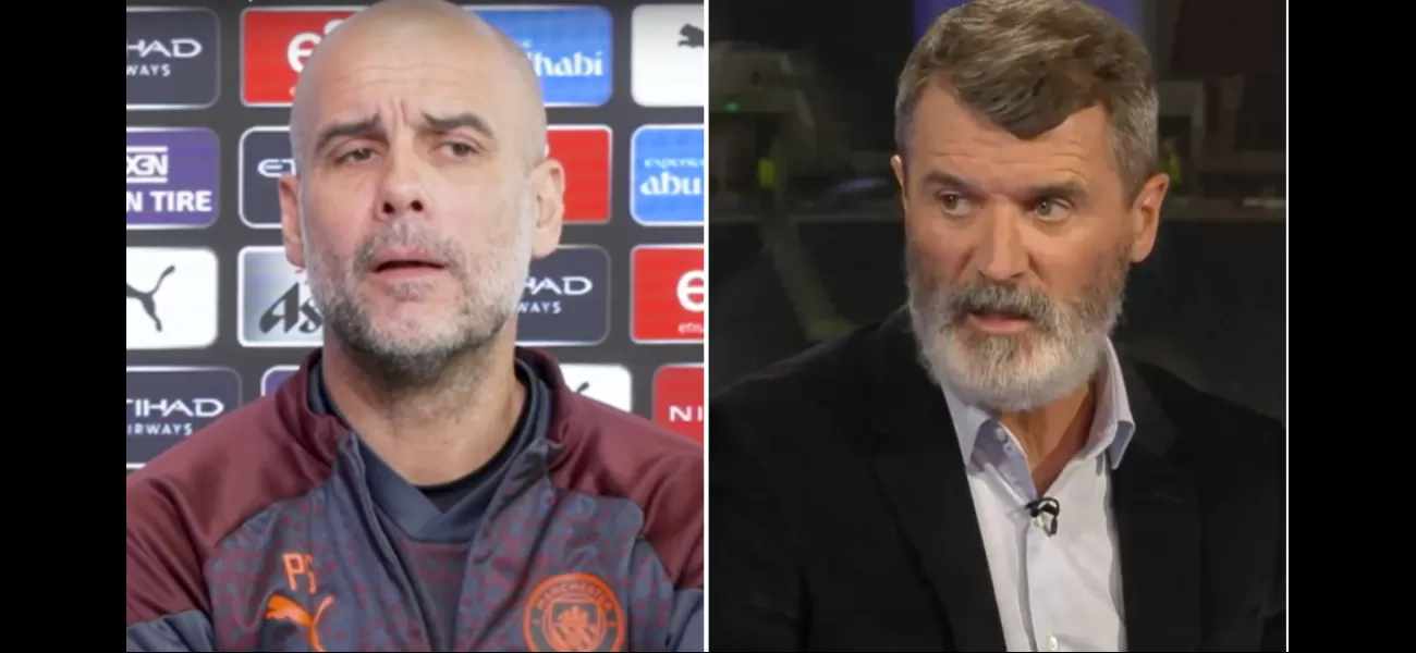 Guardiola responds to Keane's criticism of Haaland by defending the young player's talent and potential.