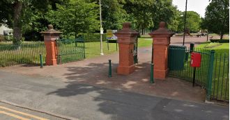 A 5-year-old girl was taken to the hospital after getting hit by a teenager riding an e-scooter.