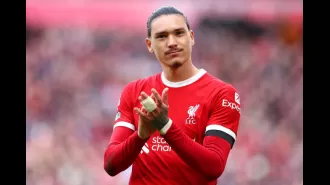 Liverpool's Darwin Nunez made a fan's day by giving them his shirt, showing his appreciation for football fans.