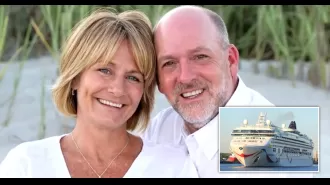 Cruise ship leaves passengers behind on island after departing without them.