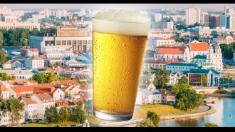 Map displays the most affordable pints in Europe, where beer is cheaper than Coca-Cola.