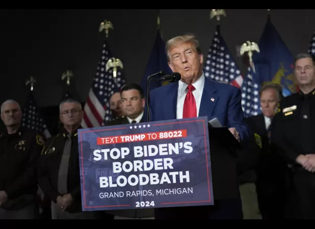 Trump inaccurately cites age of woman killed, blames Biden for 'border chaos'