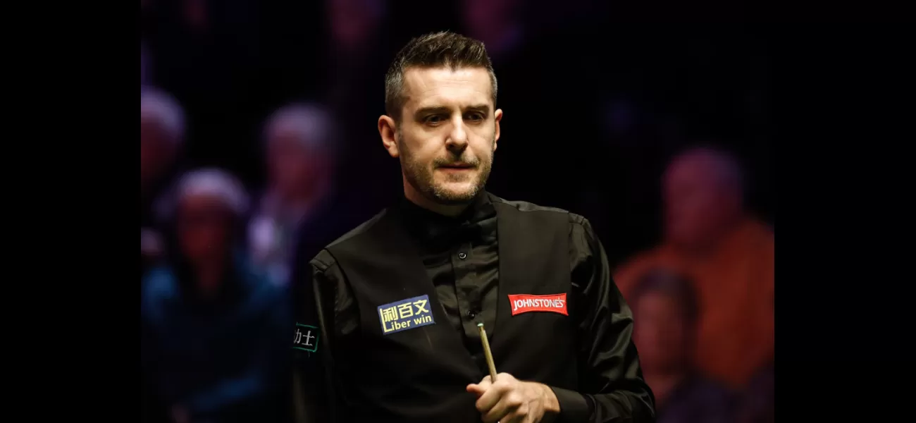 Even the greatest can struggle with confidence, as seen in Mark Selby's retirement threat.
