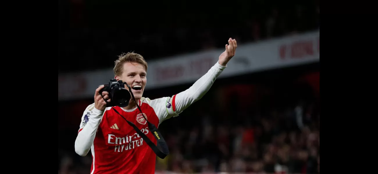 Jamie Carragher stands by his criticism of Martin Odegaard's excessive celebration after Arsenal's victory against Liverpool.