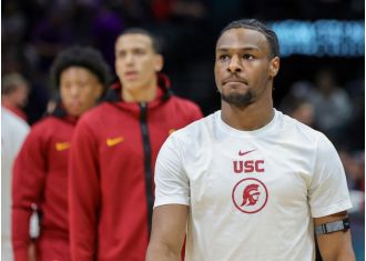 Bronny James transfers from USC to look for more game time.