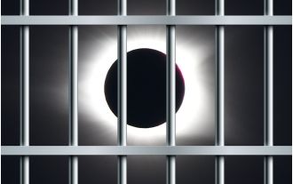Inmates battle for the privilege to view solar eclipse as a sacred occasion.