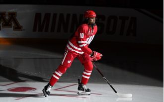Laila Edwards becomes first Black woman on Team USA hockey as she joins the international ice.