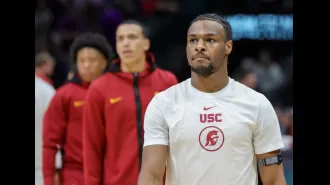 Bronny James transfers from USC to look for more game time.