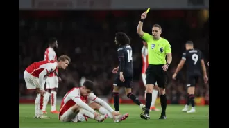 Arsenal coach Arteta is concerned about a player's disciplinary issues leading to a potential suspension.