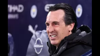 Aston Villa manager Unai Emery explains why he made six changes in the team's loss to Manchester City.