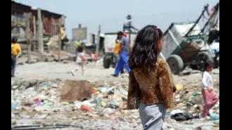 Oldest black village in Mexico struggling with poverty and extreme weather conditions.