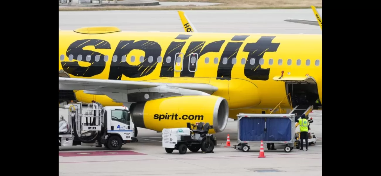 A female passenger caused a disturbance on a Spirit Airlines flight and shouted a racial slur at police officers.