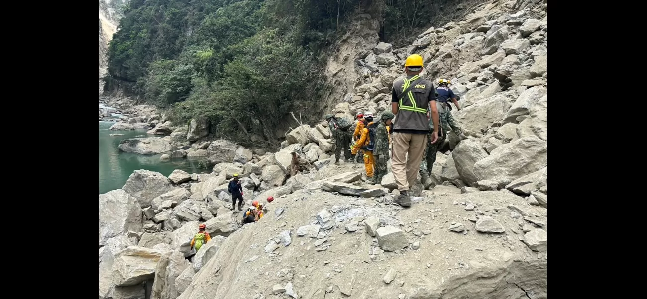 600+ individuals remain stranded following Taiwan earthquake.