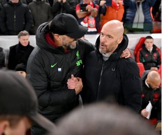 Ian Wright predicts outcome of Manchester United and Liverpool match.