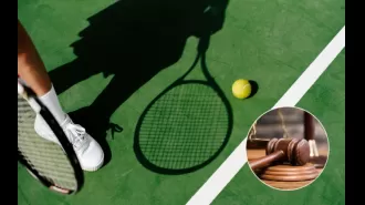 Tennis player sues school district for racism after being used as target in practice.