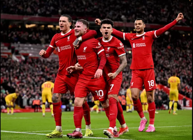 Liverpool beat Sheffield United, set EPL record and pass Arsenal.