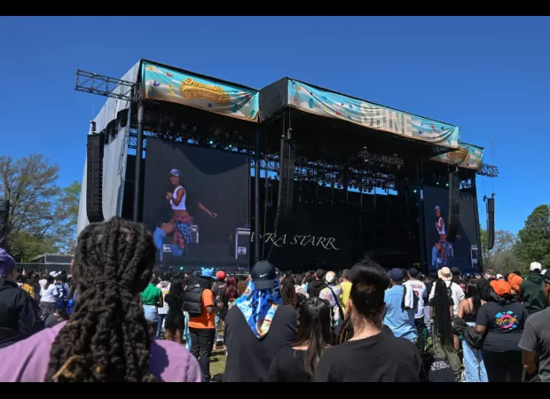 Winter is the time for large music festivals that are centered around black culture.